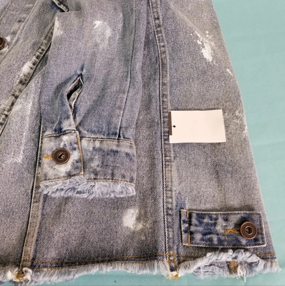 Tinsel Denim jacket blue women's various sizes NWT - Picture 12 of 12